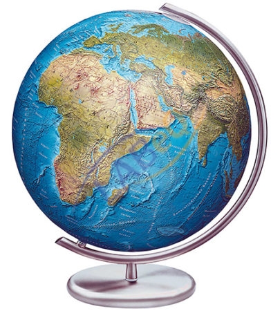 PHYSICAL RELIEF GLOBE