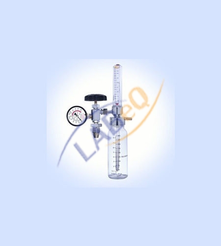 Adjustment Valve With Rotameter & Humidifier Bottle